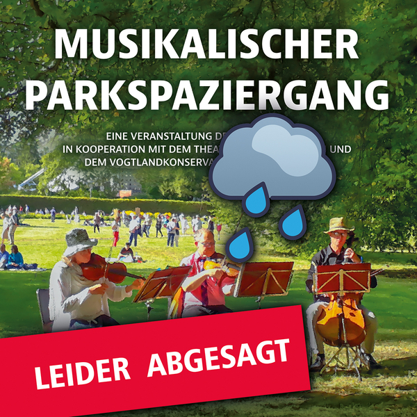 Parkspaziergang wurde leider abgesagt.